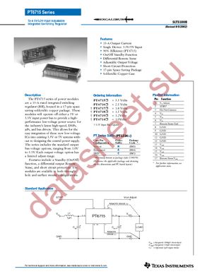 PT6715C datasheet  